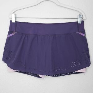 LULULEMON Run A Marathon Skirt 8 Concord Grape Purple Rose Quartz Skort